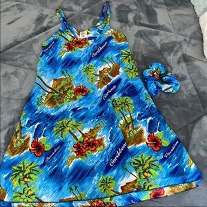 Summer Dress and Scrunchie